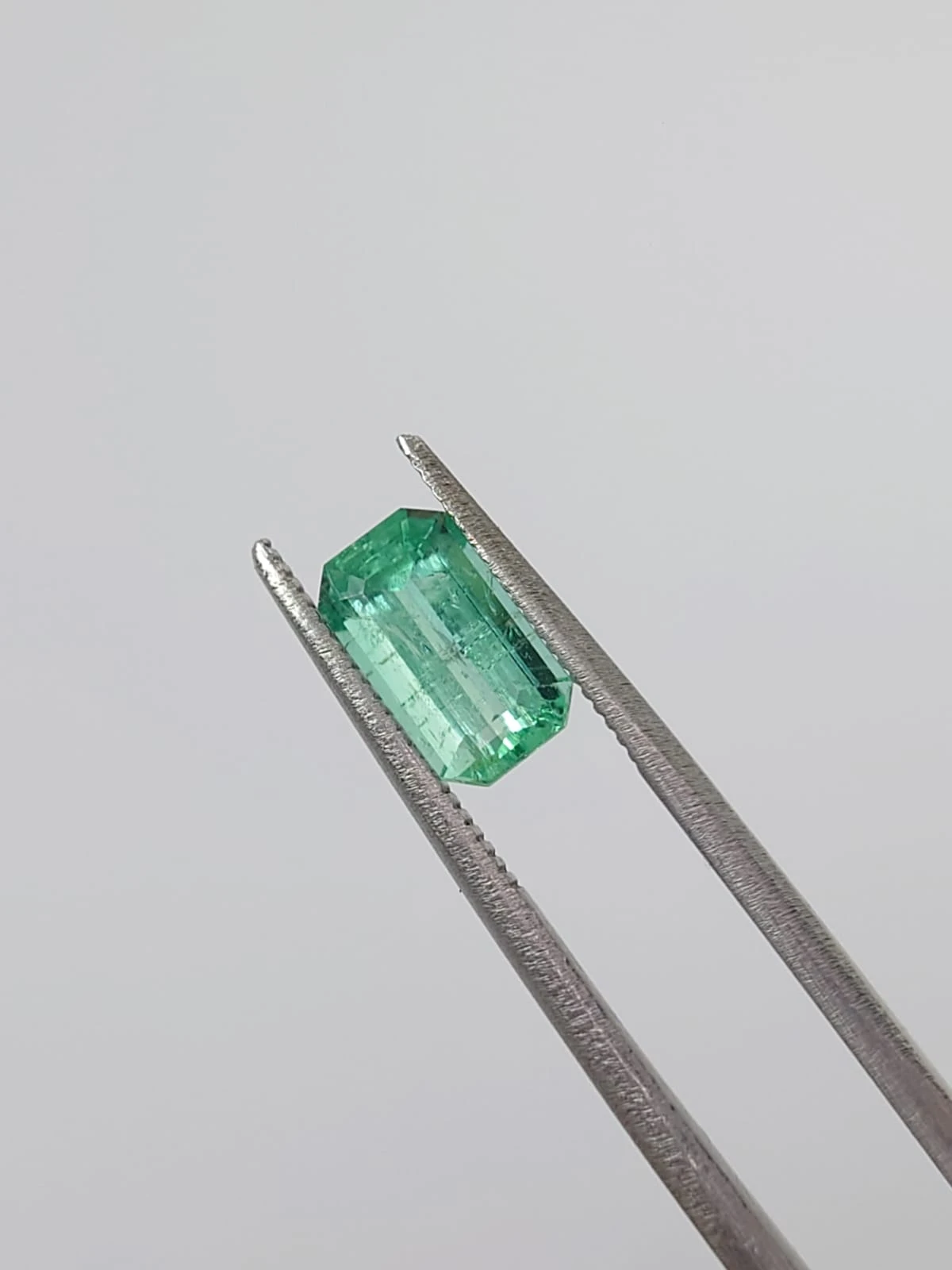 1.29ct Natural Emerald  Loose Gemstone from Panjshir Afghanistan — view 2